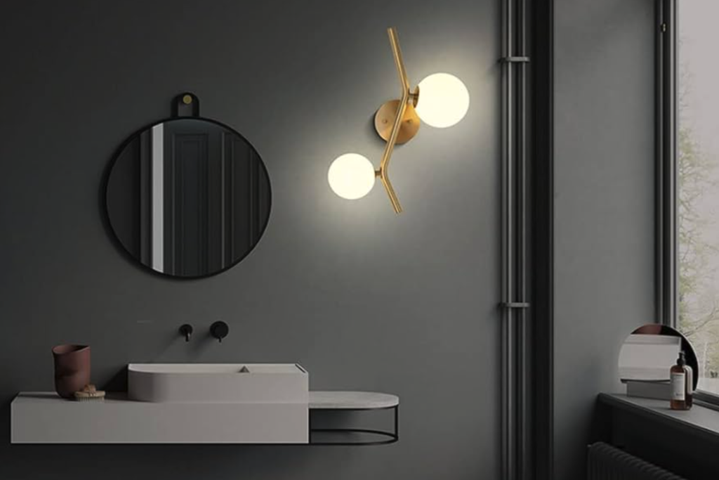 Upgrade Your Bathroom with a Simple Wall Lamp