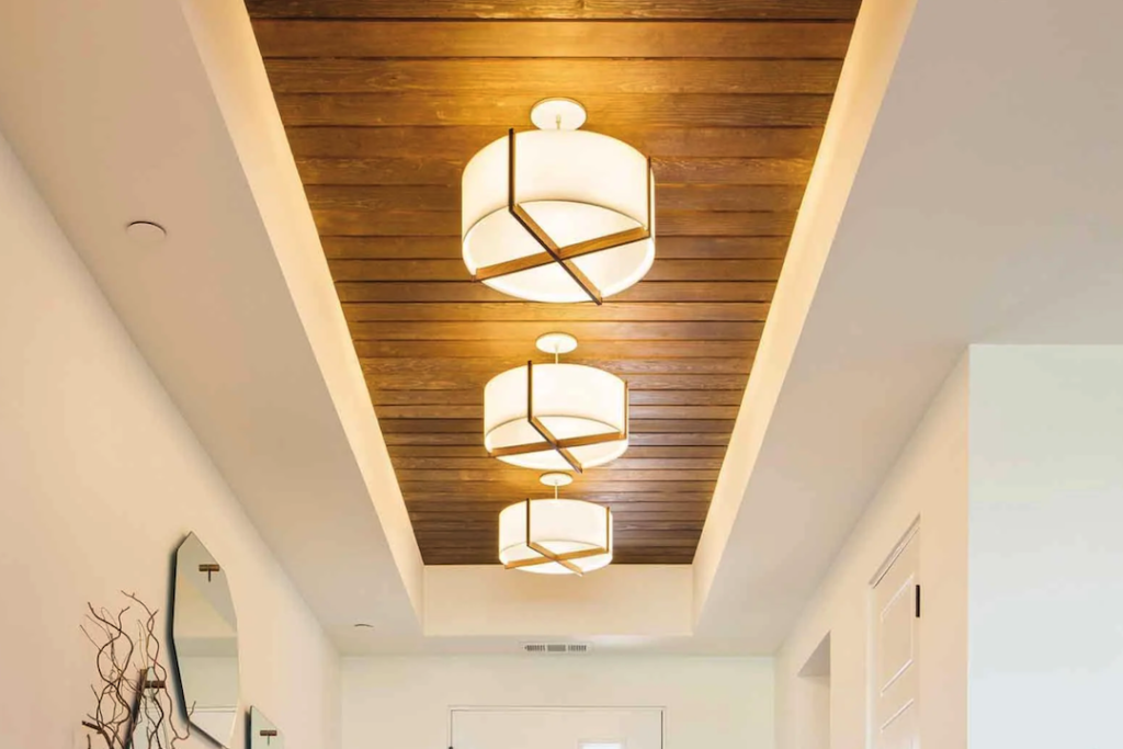 Enhance Your Bathroom with a Simple Semi-Recessed Ceiling Light Enhance Your Bathroom with a Simple Semi-Recessed Ceiling Light