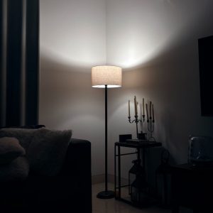 Photo Metal mesh bedroom wall lamp