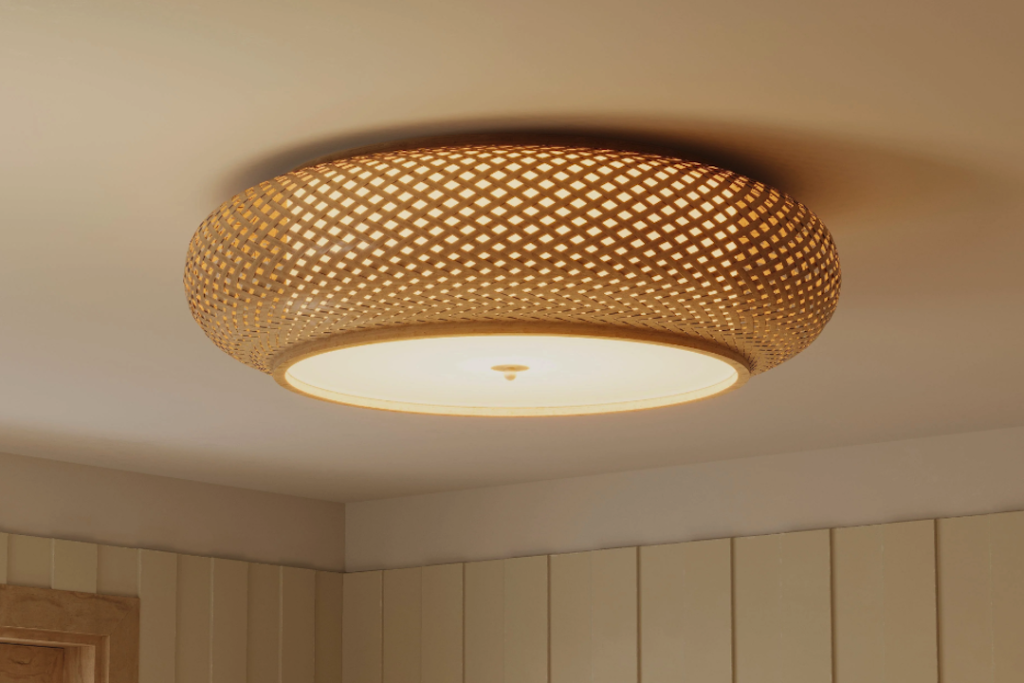 Boho Chic: Elevate Your Space with a Woven Bamboo Ceiling Lamp Boho Chic: Elevate Your Space with a Woven Bamboo Ceiling Lamp