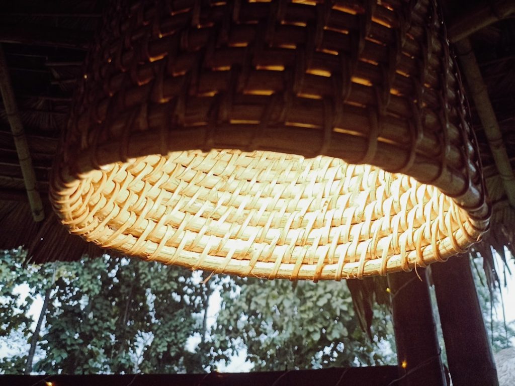 Boho Chic: Elevate Your Space with a Woven Bamboo Ceiling Lamp Boho Chic: Elevate Your Space with a Woven Bamboo Ceiling Lamp